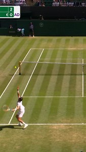 Around the net 🤯 #Wimbledon | Wimbledon