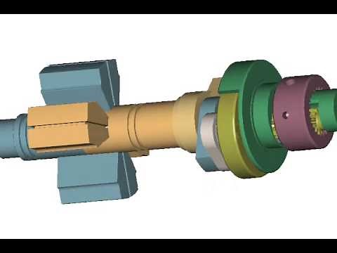 Vane Rotary Engine (Scissors Action Engine)