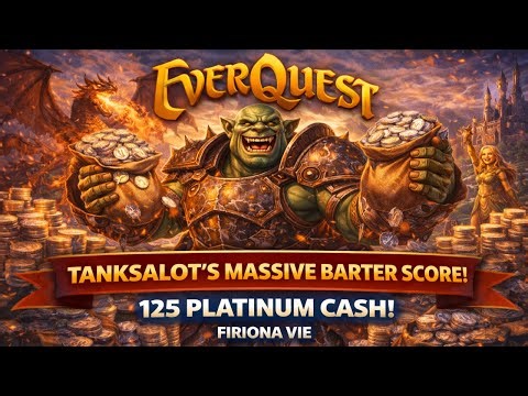 Everquest 2026: New SPELLS for Castsalot + the platinum RAINS down!!