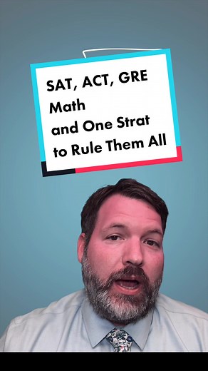 Master Standardized Test Math with This One Weird Trick!