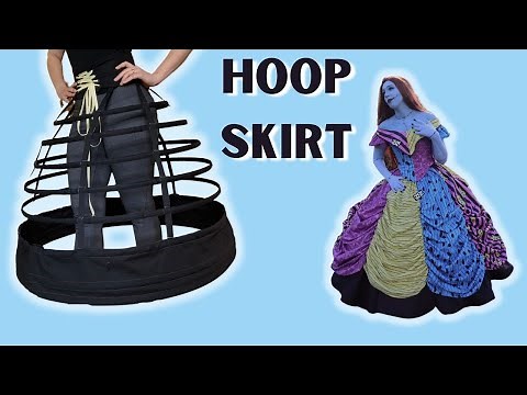 How to make a Hoop Skirt for a ball gown || How to make a Cage Crinoline