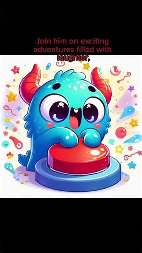 Meet the Cute Blue Monster! 💙 | Kids Story #shorts