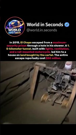El Chapo’s $50 Million Tunnel Escape
