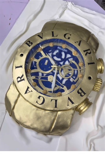 How to Create a Realistic Wristwatch Cake
