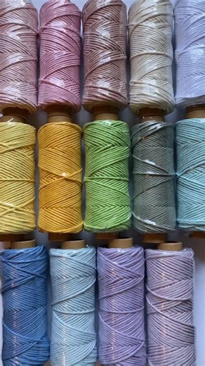 Megan | Macrame Gifts & Tutorials on Instagram: "SNEAK PEAK new CORD COMING SOON! 🤩 #handmademarket #behindthescenes #howto #macrame #megsmodernmacrame #shopmegsmodernmacrame #macrameshop #handmadecommunity #macramemakers #macramegift #macrameidea #diy #keychains #howtomacrame #gatheringknot #beginnerknot #beginnermacrame #beginnerartist #macramemovement #fiberart #keychaindiy #macramebraid #macramekeychain #macramecharm #fiberart #macramechristmas #relaxingtutorial #shophandmade #farmer