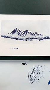 26K views · 950 reactions | Here’s how to do an entire painting with just ONE color! This is from my new watercolor book that came out today! #watercolortutorial #learnwatercolor #watercolorbeginner | malleryjane | Facebook