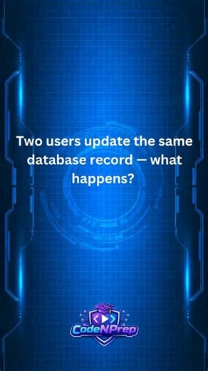 Two Users Update the Same Record 😱 | ASP.NET Core Interview Question #shorts