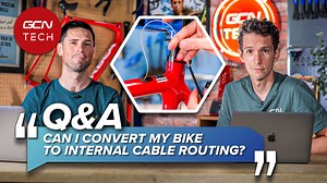 2.5K views · 41 reactions | Can you convert a bike to internal cable routing? How do you install pedals safely? What is the best way to measure speed? All that and many more being answered by Alex and Si within the allotted time! | GCN Tech | Facebook