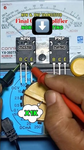 IGBT, NPN & PNP Transistor Testing with Multimeter | Easy Method for AC Technicians & Electricians