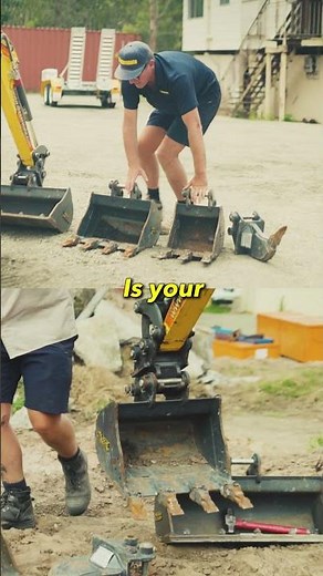 Choosing the Right Excavator Bucket | Wacker Neuson 803