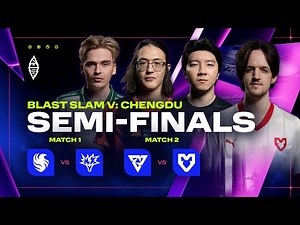BLAST Slam V: Chengdu, Semi-Finals - Team Falcons vs Yandex, Tundra Esports vs MOUZ - Dota 2 LIVE
