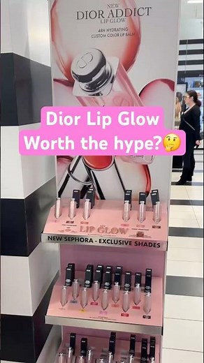 💄Dior Addict Lip Glow - Is this $40 Lip Balm worth it? #diorlipglow #diorbeauty #luxurymakeup