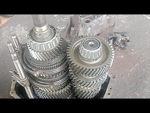 open gearbox and repair