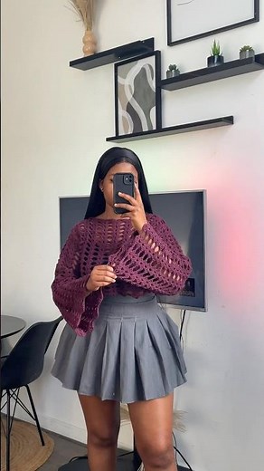 How to Make a Crochet Mesh Top (Beginner Friendly!)