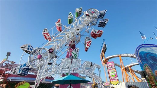69K views · 650 reactions | Ever wondered what it feels like to be in a washing machine? Then get yourself on Chance Zipper! 朗 These old school travelling rides are amongst the most intense rides out there, but most importantly, they're lots of fun! This immaculate example was filmed at the 2023 San Diego County Fair  | Diary of a RollerCoaster Girl | Facebook
