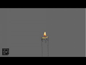 Burning Candle [2D Animation FX]