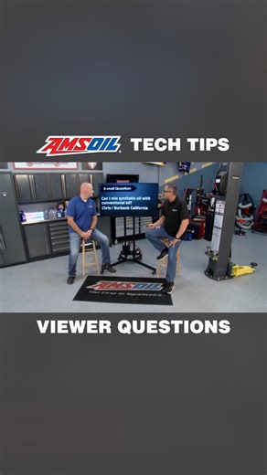 You've got questions, we've got answers! We're answering some of your top questions about switching between conventional and synthetic motor oil in this week's Motorhead Garage TV tech tip video. Head to our YouTube channel to watch the full series! #AMSOIL #SyntheticOil #ConventionalOil #Maintenance #Auto | AMSOIL INC.
