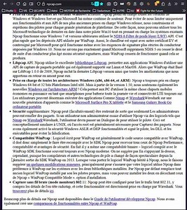 #Windows#Réseau#Npcap passe en version 1.85