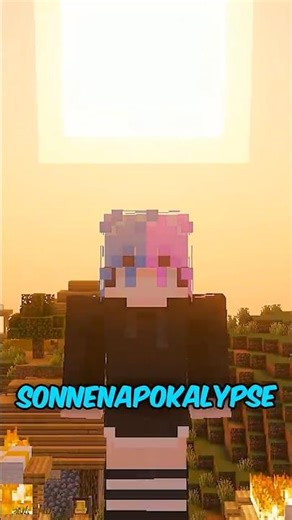 Diese Sonne will dich TÖTEN 🥵☀️ #minecraft