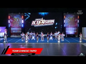 Team Chinese Taipei Coed Premier - 2025 ICU Asian Cheerleading Championship