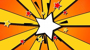 Download Comic Star Background Animation for free