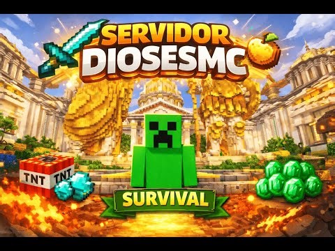 ENSEÑANDO MI SURVIVAL DE DIOSES MC #JANDROCRAFTMC