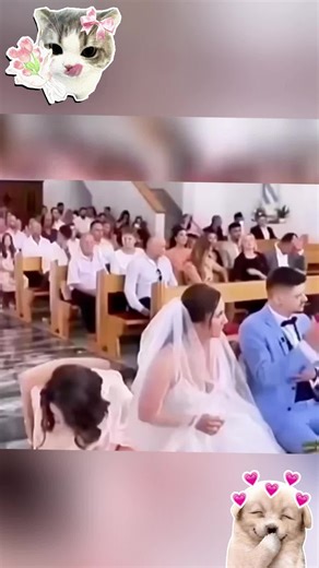 Unexpected Wedding Surprise: A Cool Moment