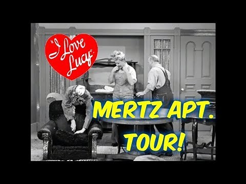 I Love Lucy-- HUGE BLOOPER!!: Mertz's Apartment Tour & HUGE MISTAKE!