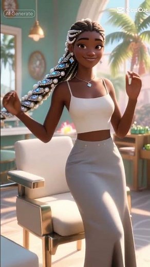 #aivideo #funai animations hair play