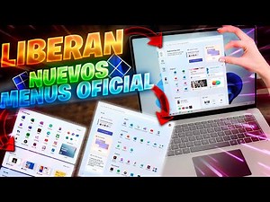 LIBERAN! Nuevos MENUS de INICIO en Windows 11 OFICIAL / GRAN CAMBIO en INTERFAZ!