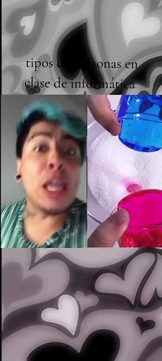 Tipos de personas en clase de informática