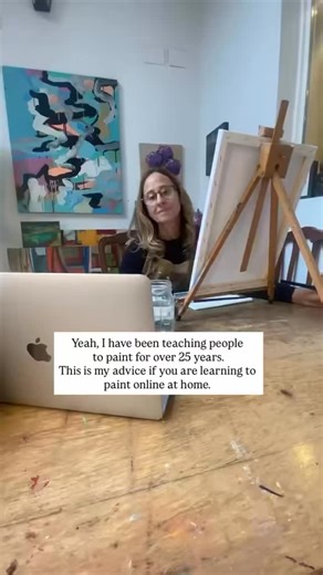 Arte Bar • Pintura y vino Barcelona • Online Paint Club on Instagram: "If you want to learn to paint from home, this is what to look for in an online painting tutorial. 1. Online learning only works when the instruction is structured. Random tutorials and sped up videos leave people guessing. A clear start to finish process is what keeps someone from getting lost halfway through a painting. 2. You need explanation, not just demonstration. Watching someone paint is not enough. Good online teachin