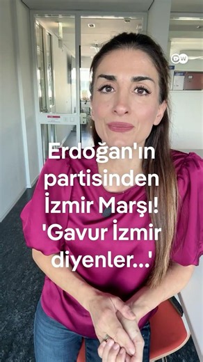 Erdoğan'ın partisinden İzmir Marşı! "Gavur İzmir diyenler…"