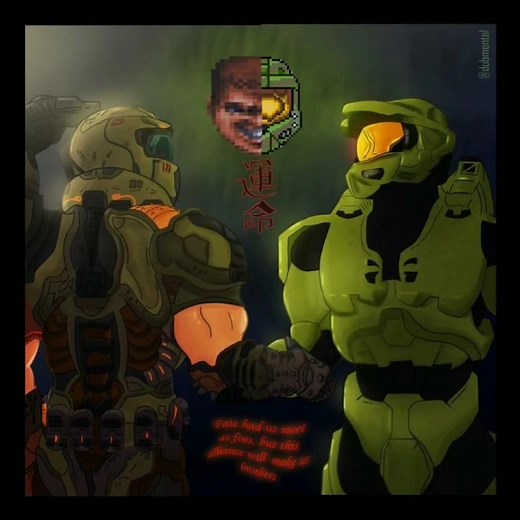 Epic Halo vs Doom Ship Edit | Metroit x Doom