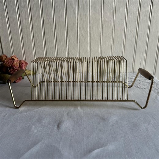 Vintage Record Rack/mid Century Modern/45 Record Storage Rack - Etsy