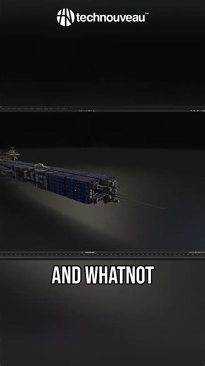Alien-Inspired Ship Design: Cranes & Sensors Explained #shorts