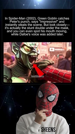 Spider Man 2002 Green Goblin Stunt Double Detail
