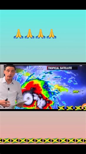 5.5K views · 24 reactions | Latest update on Hurricane Melissa. Jamaica is getting a direct hit from this historic storm #jamaica #hurricane #Melissa #fbviralpost2025シ #weather #reel #NewsUpdate #news #weatherreport | Sista J Cuisine And Lifestyle | Facebook