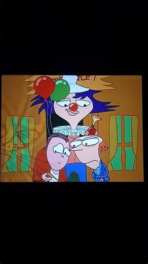 home movies-Brendon's mom Paula McGuire dressed up like a clown for a movie role