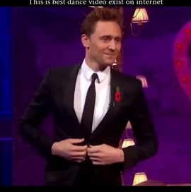 Tom Hiddleston dancing is the moment you can watch on repeat forever