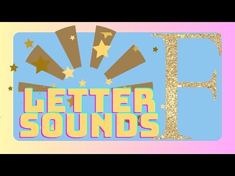 Learn all about letter F! Become Fantastic Letter F Stars - Fun Activities and Learning for Kids!