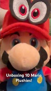Unboxing Nine Mario Plushies + One Rare Plush #mario #nintendo #supermario #sanei #marioplush