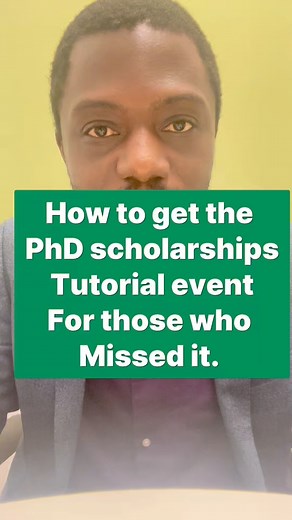 7.9K views · 90 reactions | PhD scholarship tutorial #PhD | Academy of Scholarships and Transitions | Facebook