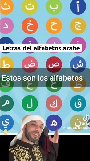 Aprende Árabe/Letras del alfabeto árabe