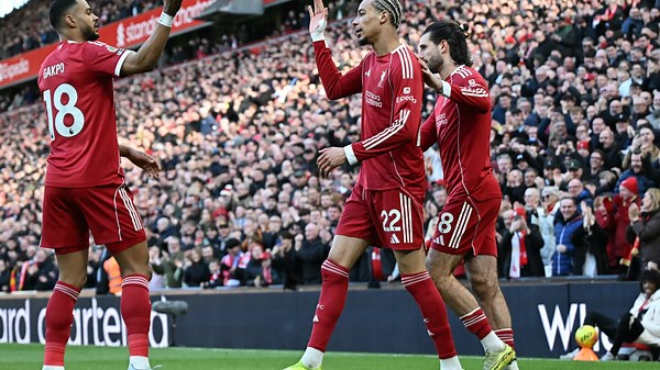 Liverpool 5-2 West Ham: Reds continue resurgence