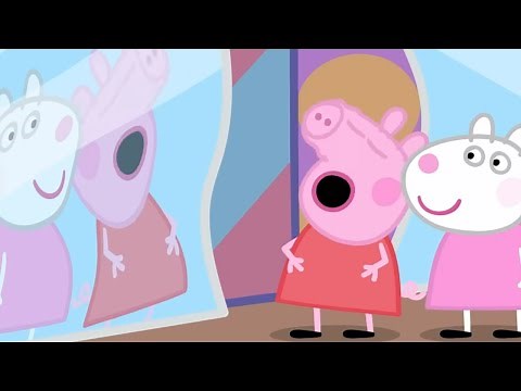Peppa's Mirror Fun House 🐷🪞 Peppa Pig Official Channel Family Kids Cartoons