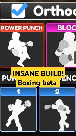 UNSTOPPABLE Build in Boxing Beta! �� #Roblox
