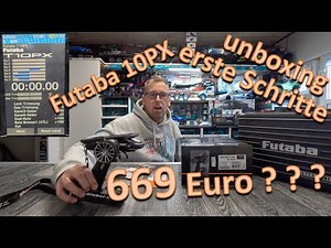 Futaba 10 PX 10px unboxing und Vorstellung, binden, SET UP, programmieren Einstellungen