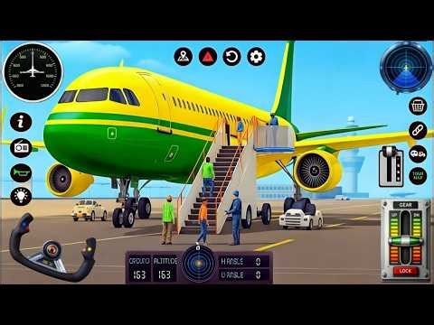 Flight Airplane City Pilot Simulator - Boeing Emergency Landing Goes Wrong 🚨✈️ (Android Gameplay)