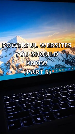 Powerful websites You should Know PART 5...#pctips #windows #websites #shorts